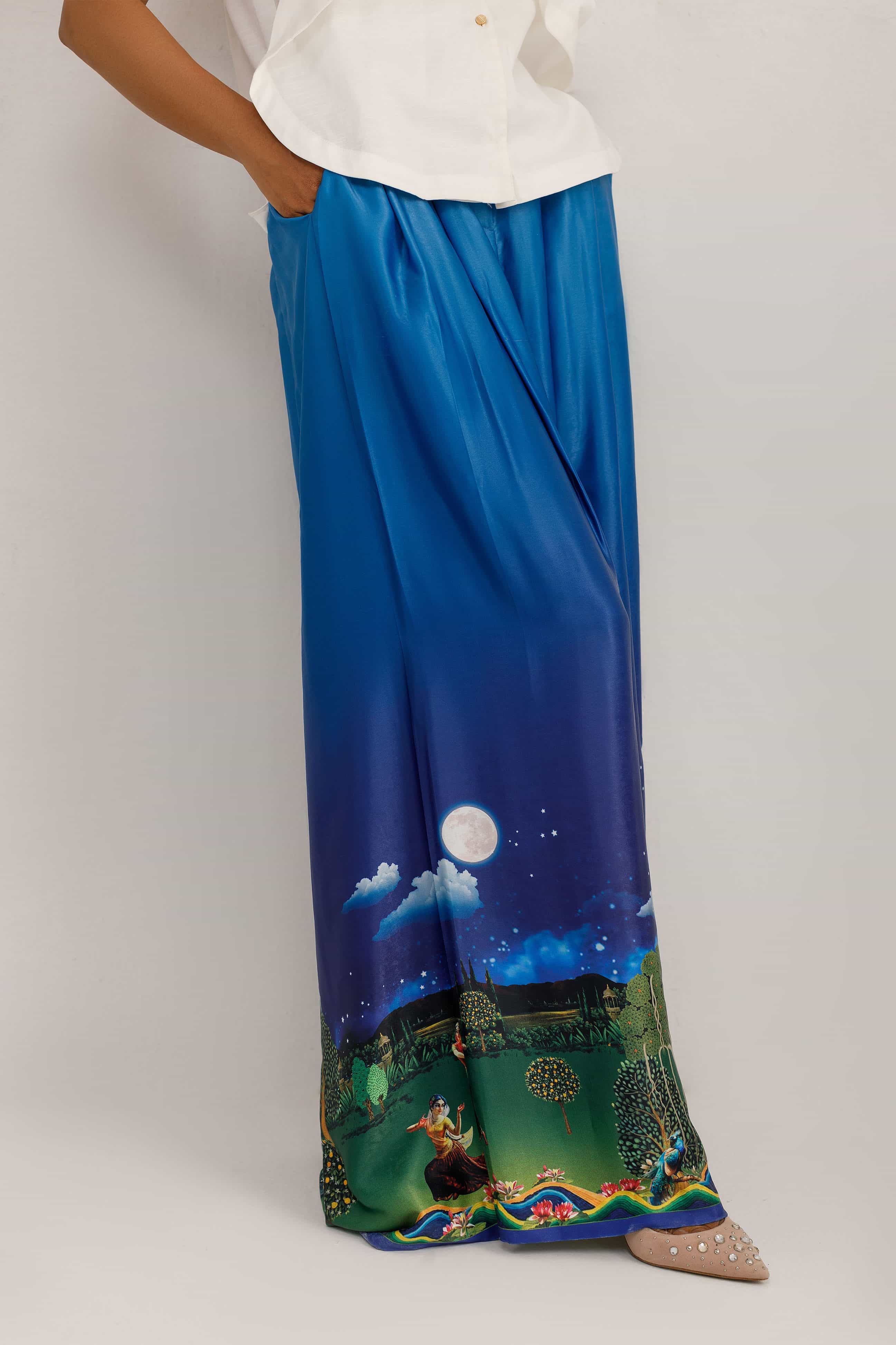 Aks (Silk Pant)