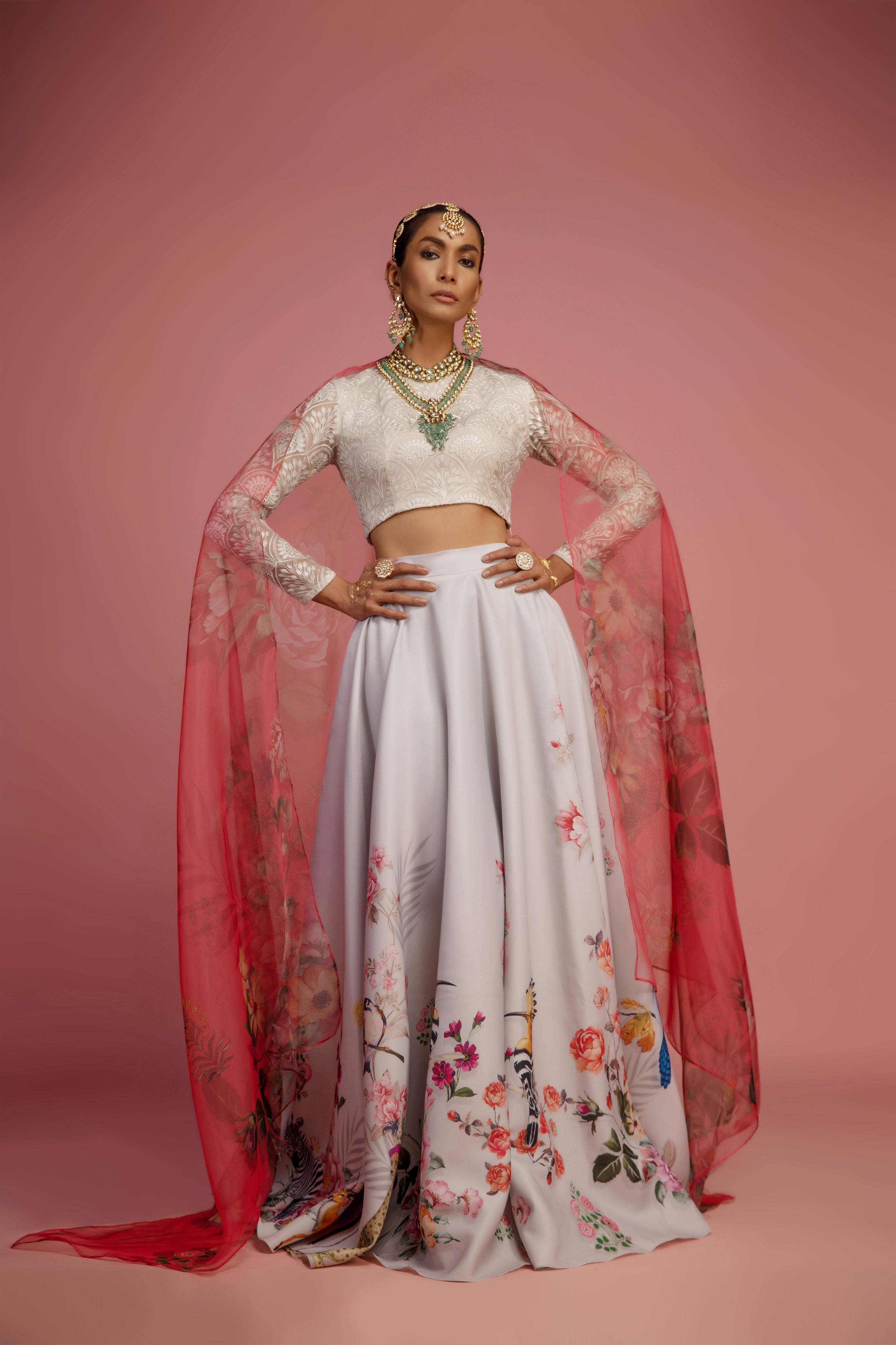 Charlotte (Skirt, Blouse & dupatta)